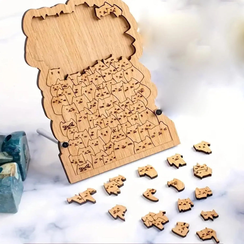 CowLost | product_id-wooden-animal-pattern-irregular-jigsaw-puzzle-decompression-game-for-adults-and-kids |5