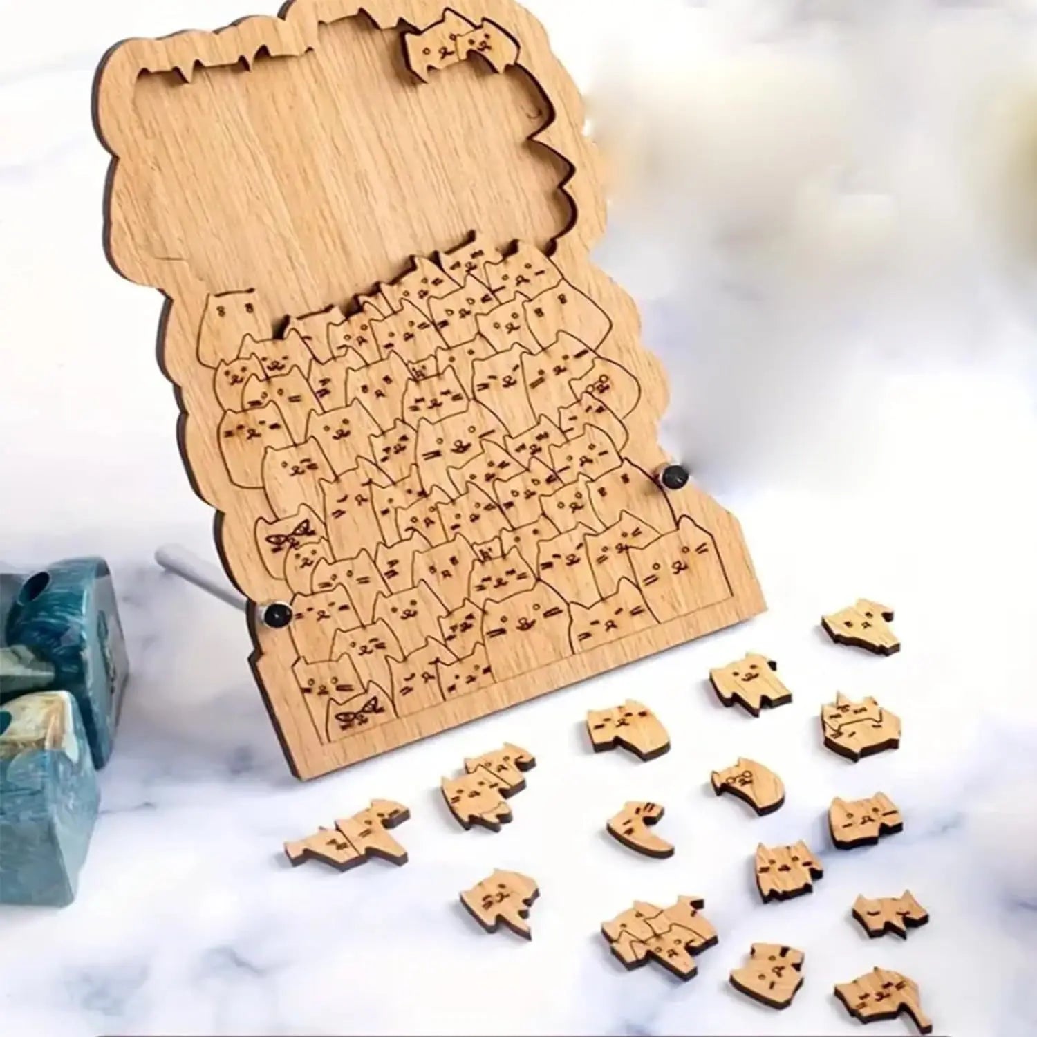 CowLost | product_id-wooden-animal-pattern-irregular-jigsaw-puzzle-decompression-game-for-adults-and-kids |5