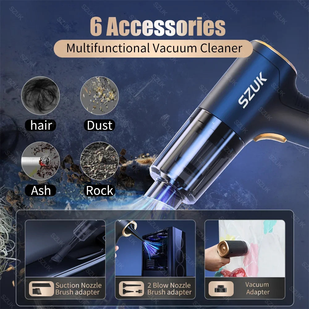 CowLost | szuk-98000pa-car-vacuum-cleaner-mini-portable-cleening-machiane |5