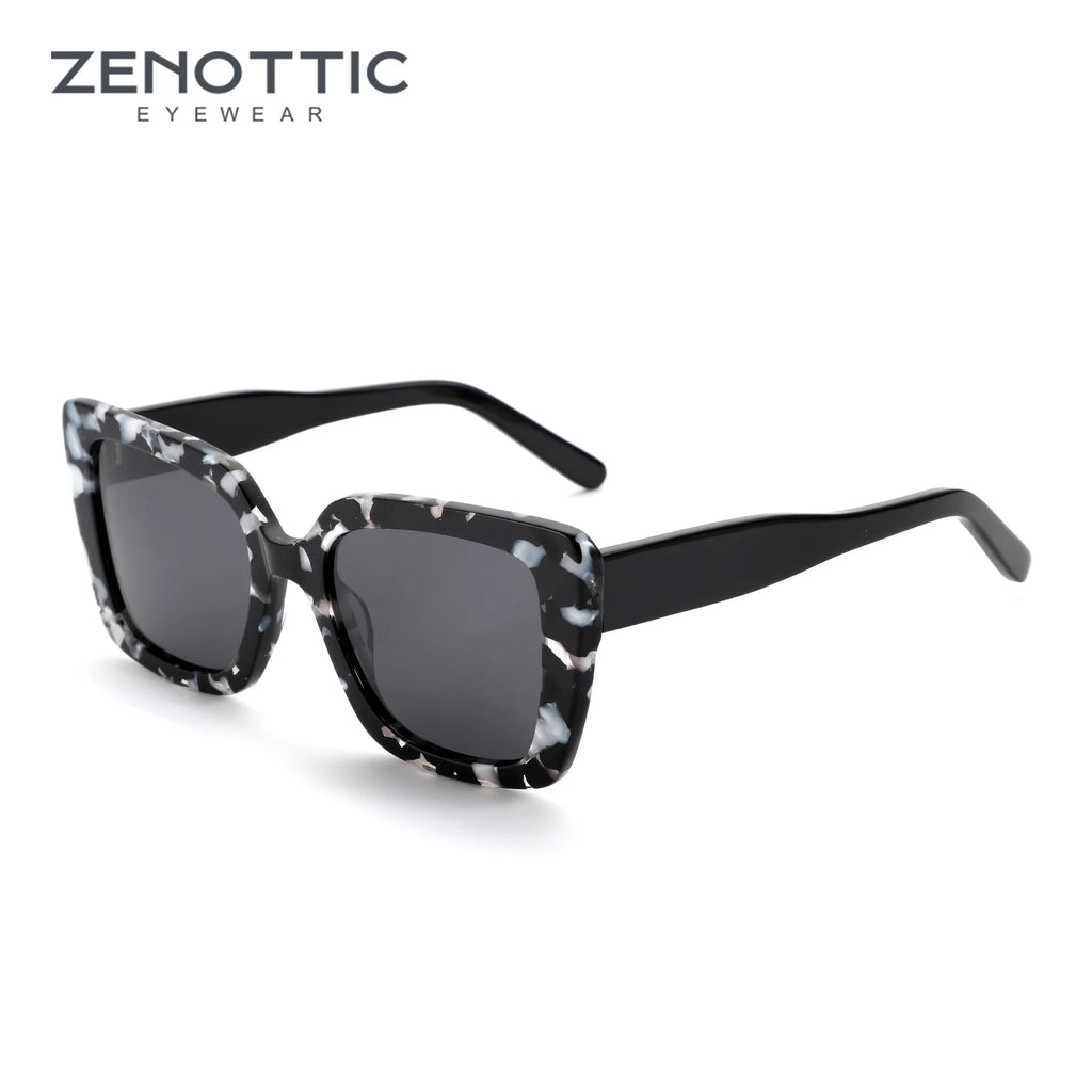 CowLost | zenottic-square-polarized-sunglasses-women-thick-frame-uv400-protection |1