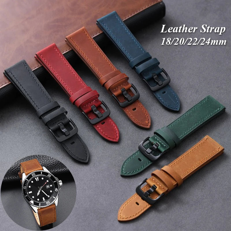 CowLost | product_id-hqstrap-universal-18-24mm-vintage-cowhide-leather-watch-strap-for-men-women |1