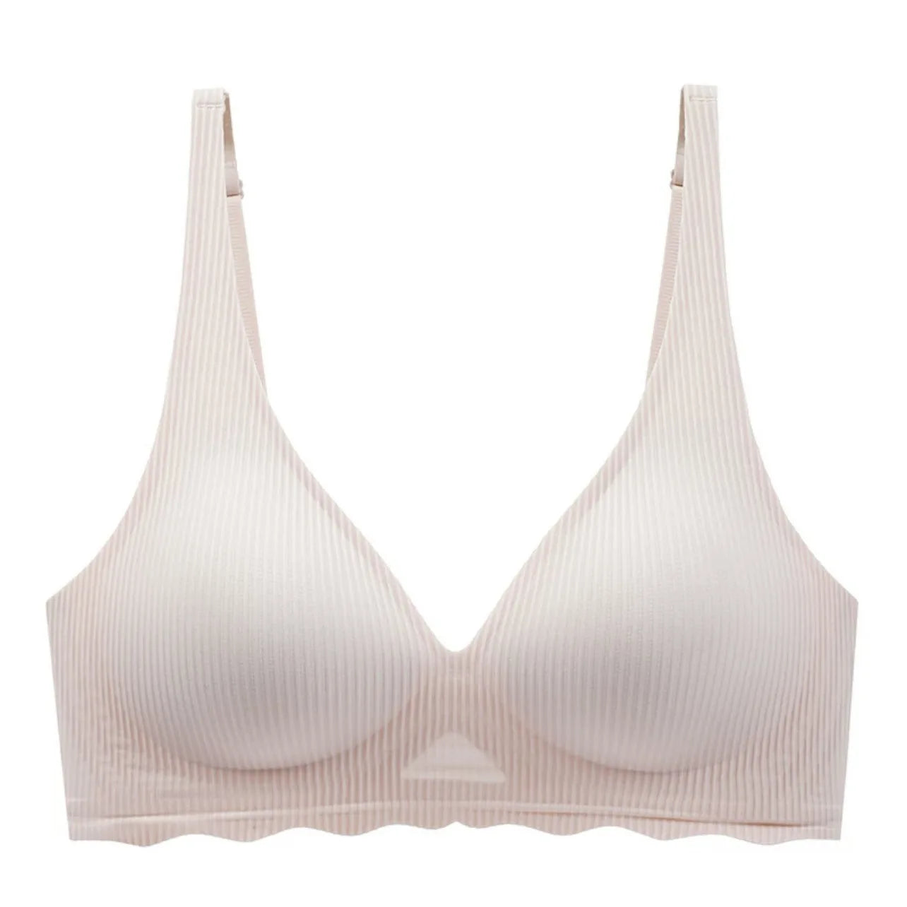 CowLost | product_id-seamless-wire-free-push-up-3-4-cup-padded-bra-for-women-comfortable-support |11