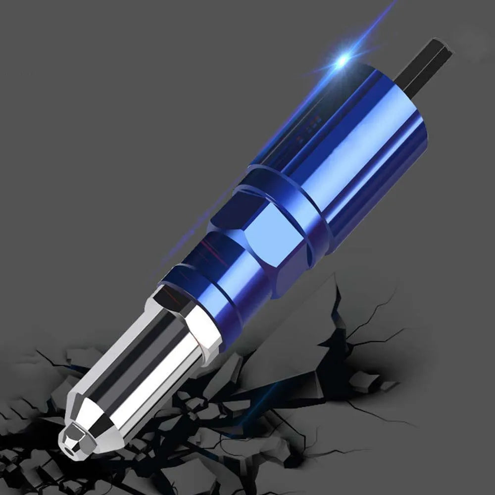 CowLost | electric-rivet-gun-adapter-2-4mm-4-8mm-rivet-nut-gun-drill-adapter-cordless-riveting-tool-insert-nut-pull-rivet-tool |3
