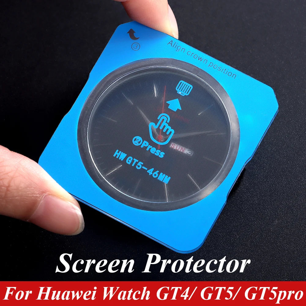 CowLost | product_id-1-3-5pcs-tempered-glass-screen-protector-for-huawei-gt5-41mm-46mm-gt4-42mm-46mm-easy-install |1