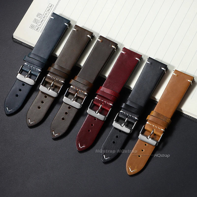 CowLost | watch-bands-product_id-vintage-oil-wax-leather-watch-band-18-22mm-handmade-cowhide-strap-quick-release-for-seiko-smartwatch |2