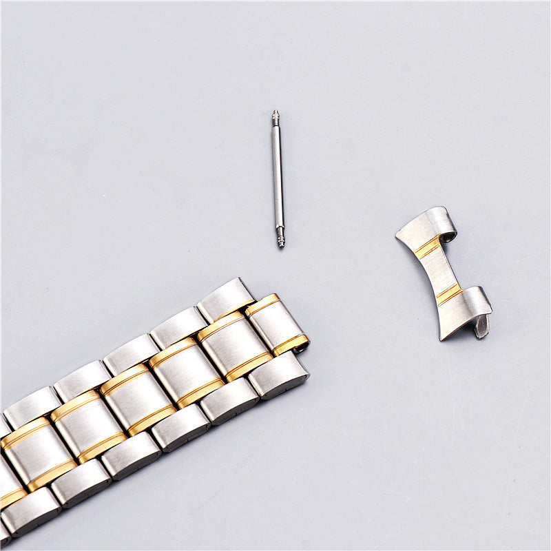 CowLost | product_id-curved-end-stainless-steel-metal-band-20mm-22mm-universal-replacement-strap-for-seiko-rolex-watches |8