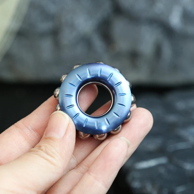 CowLost | product_id-adjustable-stainless-steel-mechanical-fidget-ratchet-ring-spinner-toy-for-stress-relief |2