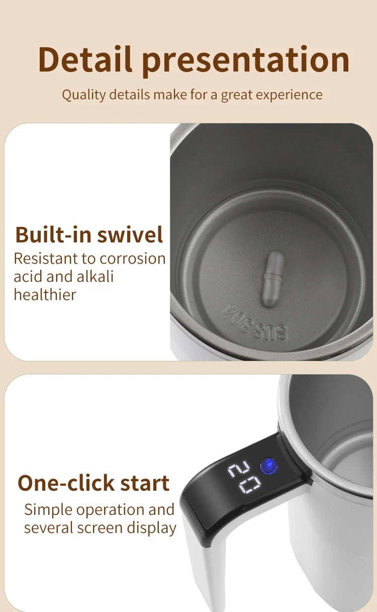 CowLost | product_id-380ml-usb-rechargeable-stainless-steel-self-mixing-coffee-mug-with-ip67-waterproof-and-magnetic-lid |13