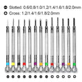 CowLost | product_id-13pcs-precision-watchmaker-screwdriver-set-0-6-2-0mm-slotted-cross-repair-tools |11