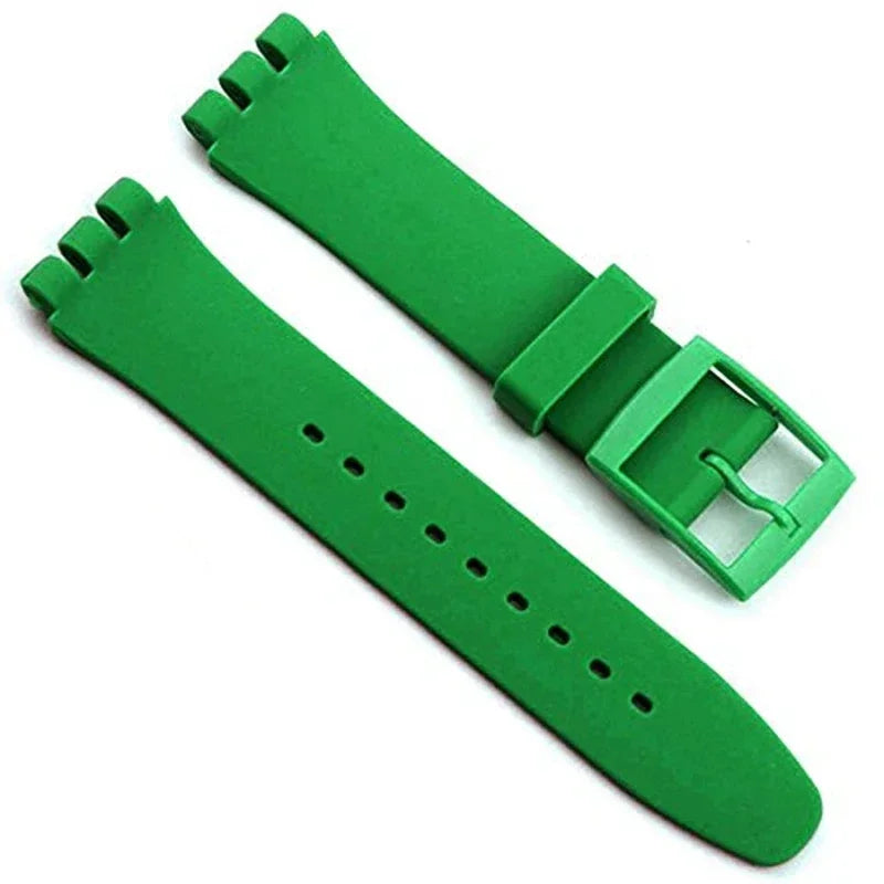 CowLost | product_id-waterproof-silicone-replacement-watch-strap-with-metal-pin-buckle-for-swatch-16-17-19-20mm-unisex |27