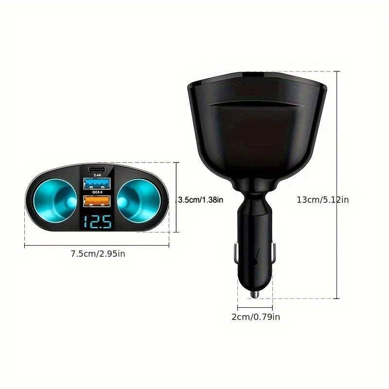 CowLost | product_id-baideluo-dual-port-car-charger-with-digital-display-and-qc3-0-usb-ports |14