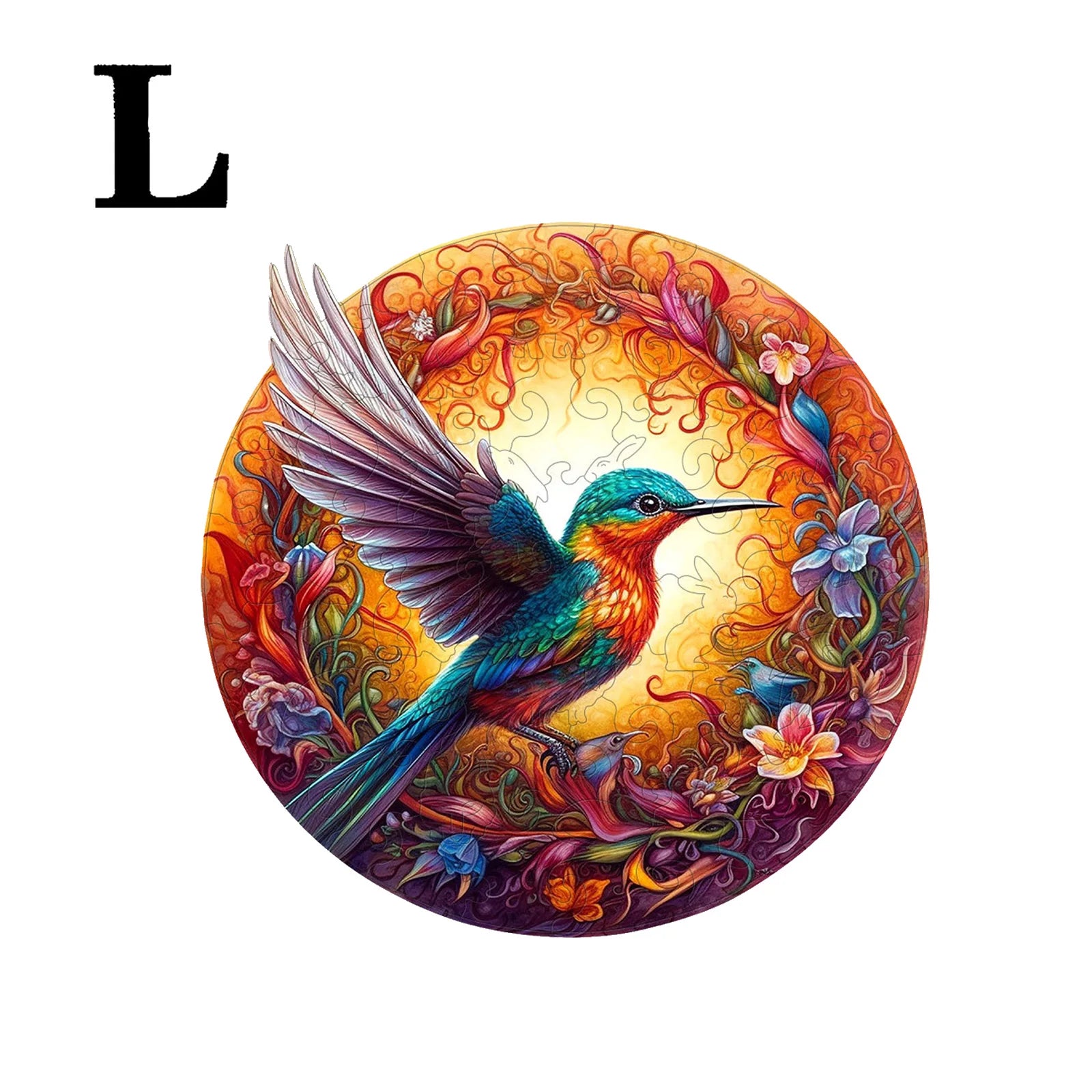CowLost | product_id-round-wooden-peacock-jigsaw-puzzle-gift |10