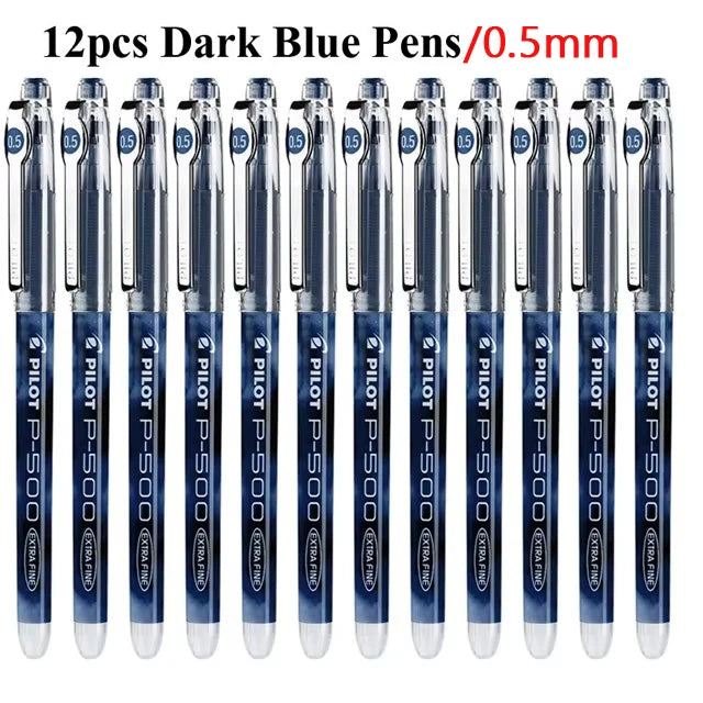 CowLost | product_id-pilot-p500-p700-gel-pens-0-5-0-7mm-black-red-blue-large-capacity-for-school-office-home-use |27