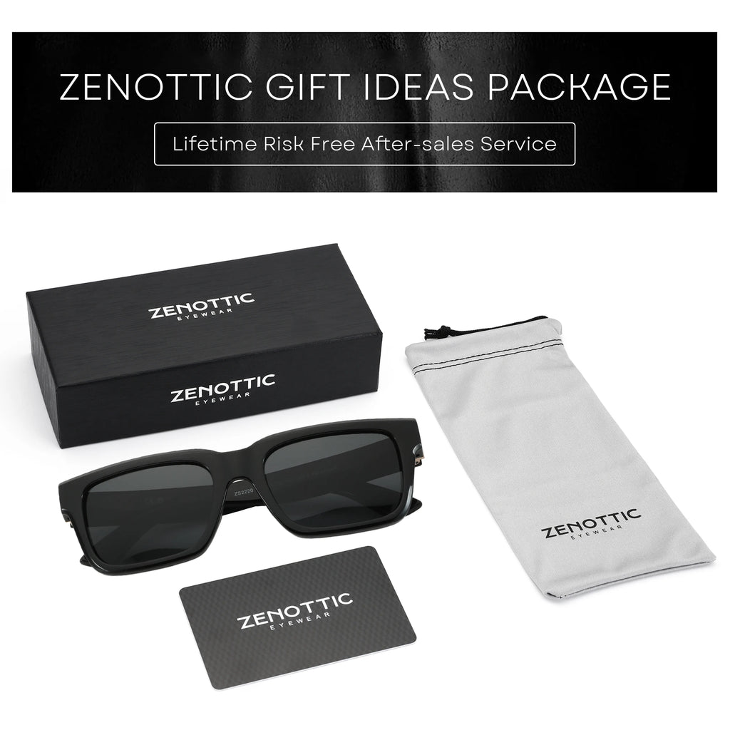 CowLost | zenottic-2026-new-fashion-square-polarized-sunglasses-women-men-uv400-protection |6