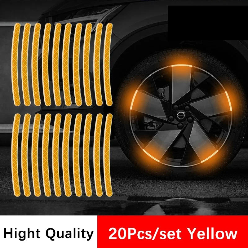 CowLost | product_id-20pcs-reflective-wheel-hub-stickers-for-car-motorcycle-bicycle-safety |11