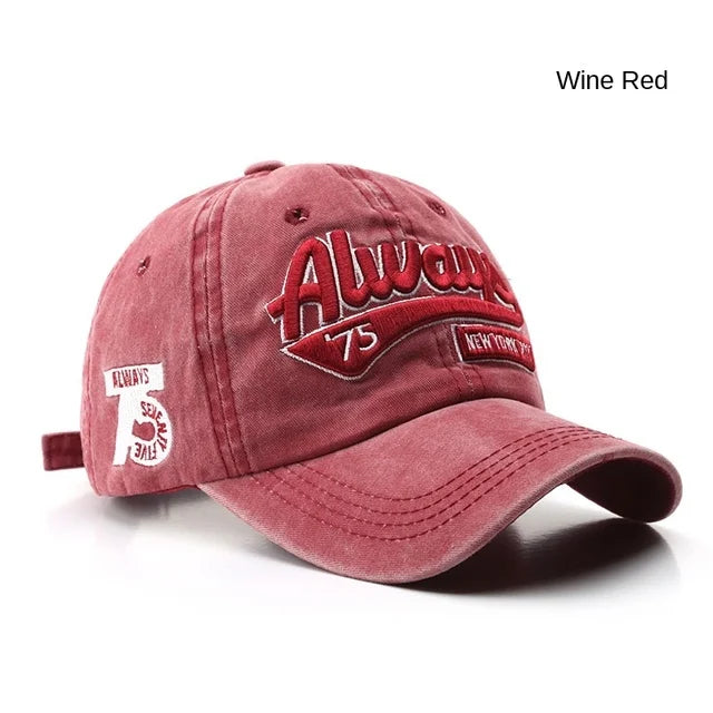 CowLost | baseball-cap-fashion-letter-embroidery-snapback-hat-vintage |27