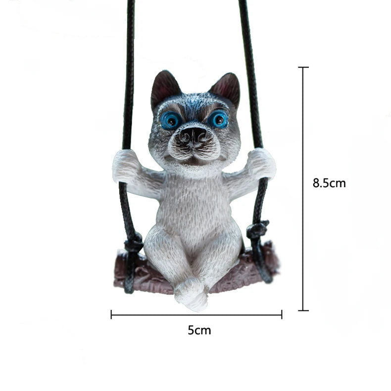 CowLost | product_id-resin-husky-dog-rearview-mirror-pendant-car-decoration-gift |9