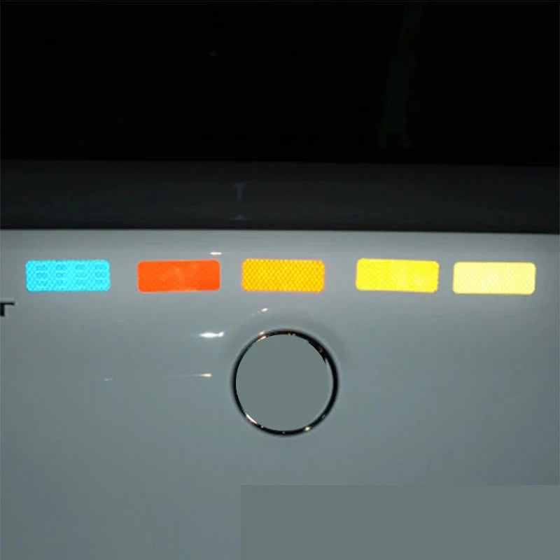 CowLost | product_id-10pcs-reflective-car-bumper-safety-strip-stickers-set |7