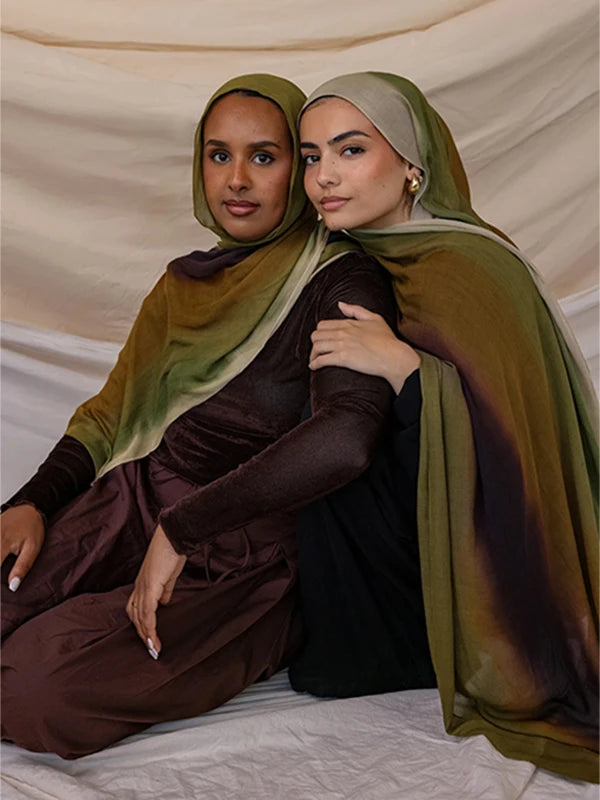 CowLost | bohemian-print-women-watercolor-soft-muslim-hijab |61