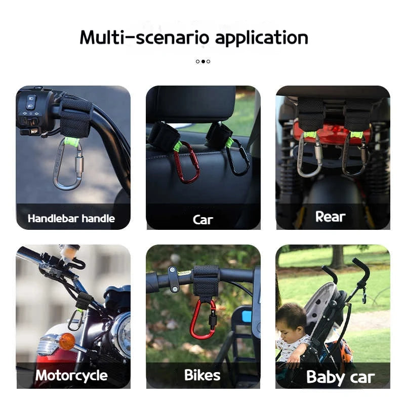 CowLost | product_id-2pcs-heavy-duty-aluminium-alloy-hooks-for-motorcycle-e-bike-scooter-outdoor-use |6