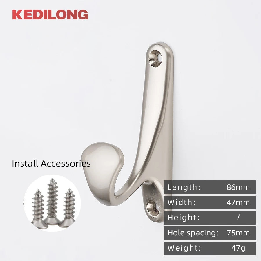 CowLost | modern-minimalist-zinc-alloy-black-clothes-hook-furniture |26