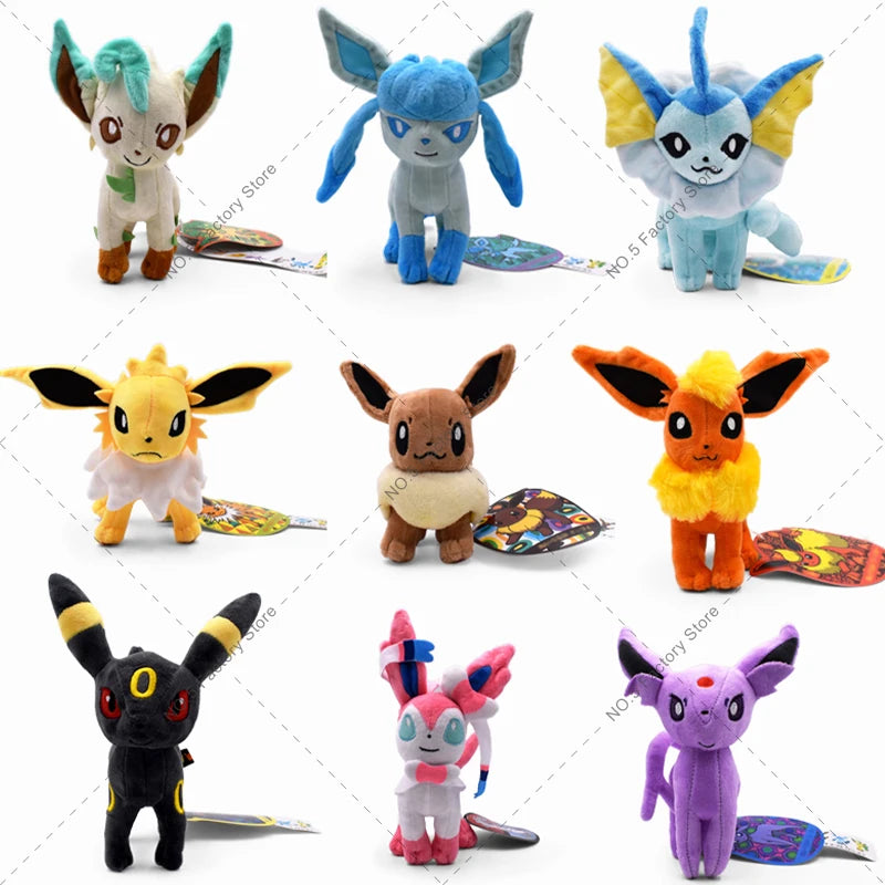 CowLost | fencing-barriers-eevee-plush-toy-32-styles-pokemon-eeveelution-stuffed-animal |5
