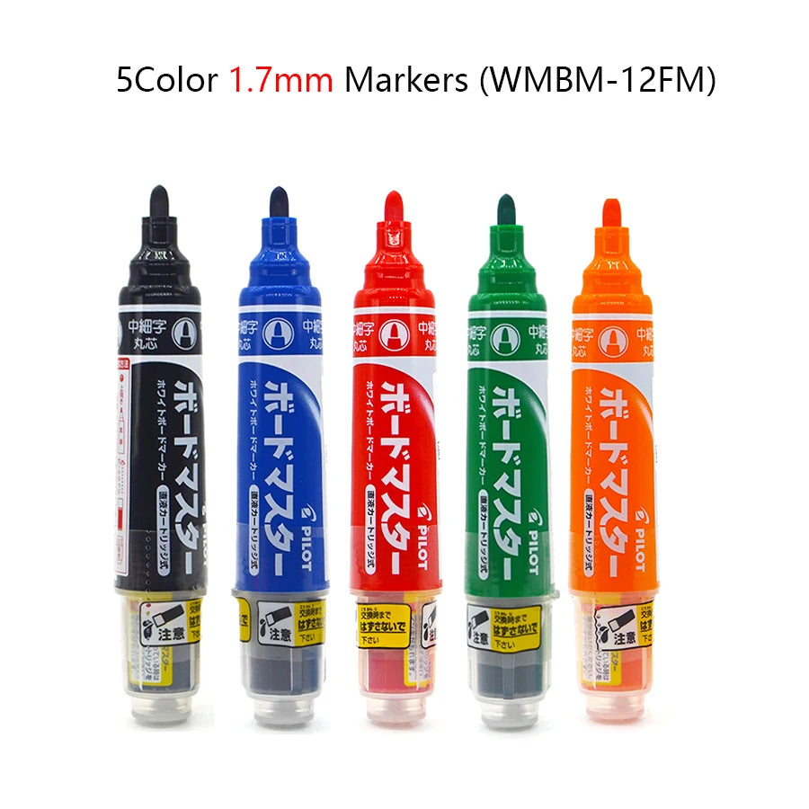 CowLost | product_id-5pcs-polit-whiteboard-markers-1-7-12mm-erasable-for-school-office-training |17