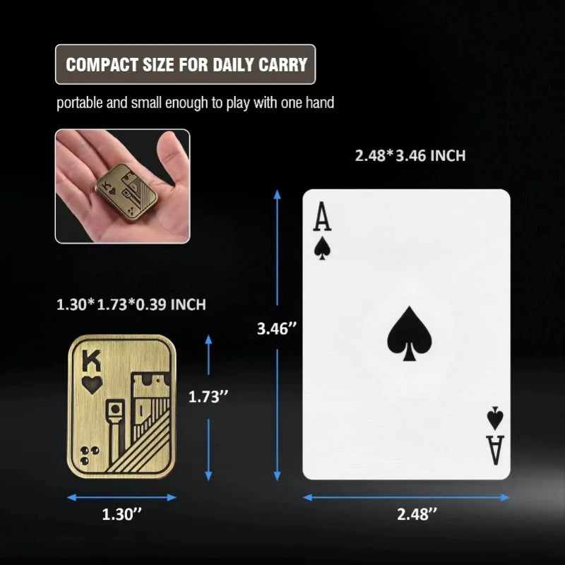 CowLost | product_id-magnetic-metal-poker-card-fidget-slider-stress-relief-edc-coin-toy |4