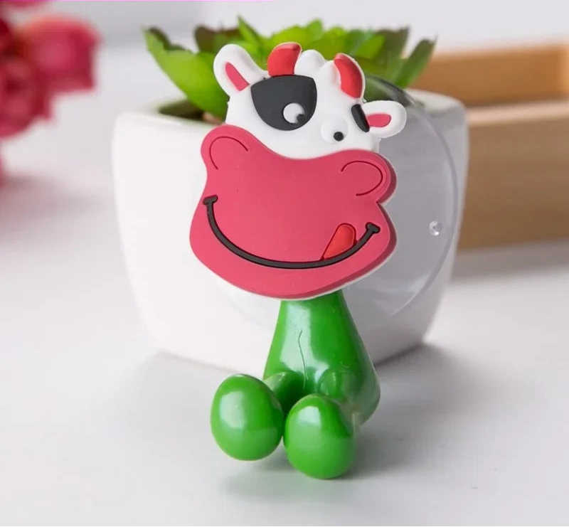 CowLost | multi-functional-silicone-toothbrush-holder-toothpaste-storage-rack |6