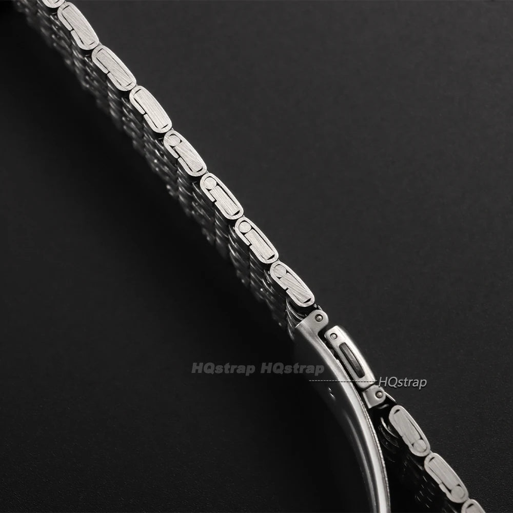 CowLost | product_id-stainless-steel-nine-bead-universal-watch-strap-18-20-22mm-with-folding-buckle |15