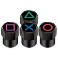CowLost | product_id-4pc-aluminum-car-tire-valve-caps-xyab-game-button-dustproof |5