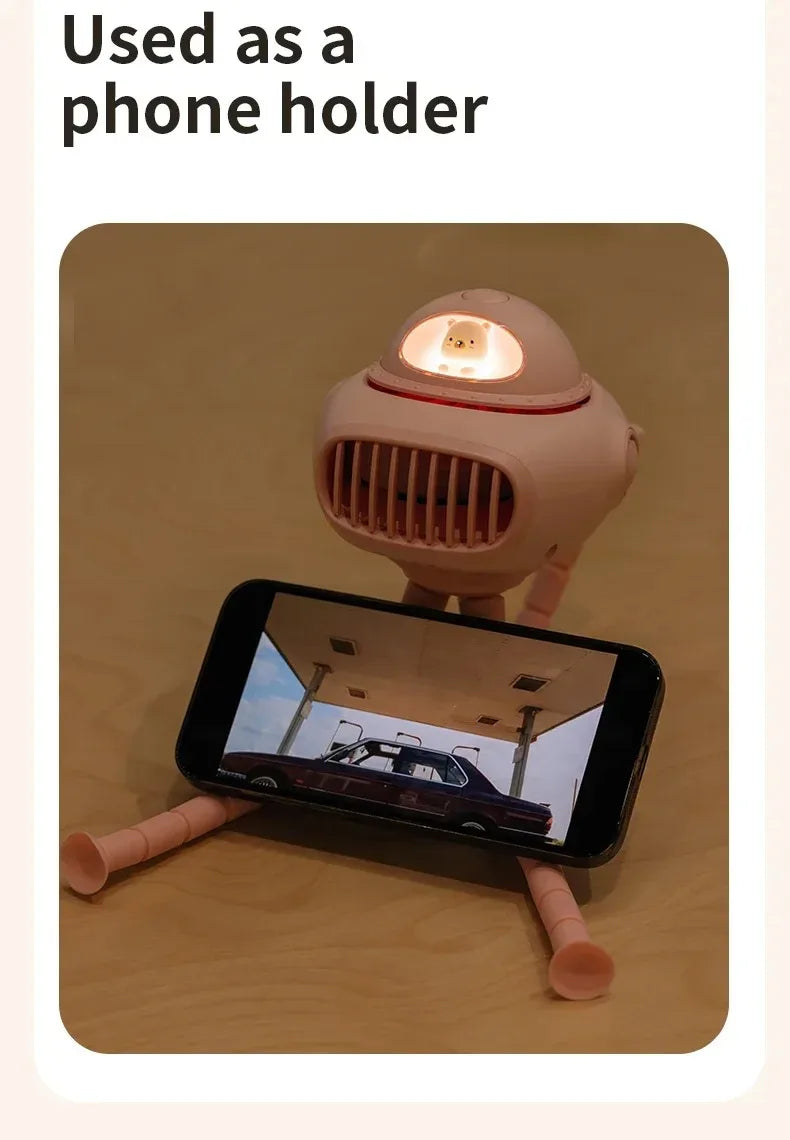 CowLost | portable-usb-mini-fan-for-baby-stroller-with-4-lullabies-camping-4-speed |6