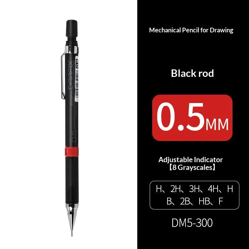 CowLost | product_id-zebra-dm5-300-mechanical-pencil-set-0-3-0-5-0-7-0-9mm-break-resistant-for-technical-drawing-and-school-use |22