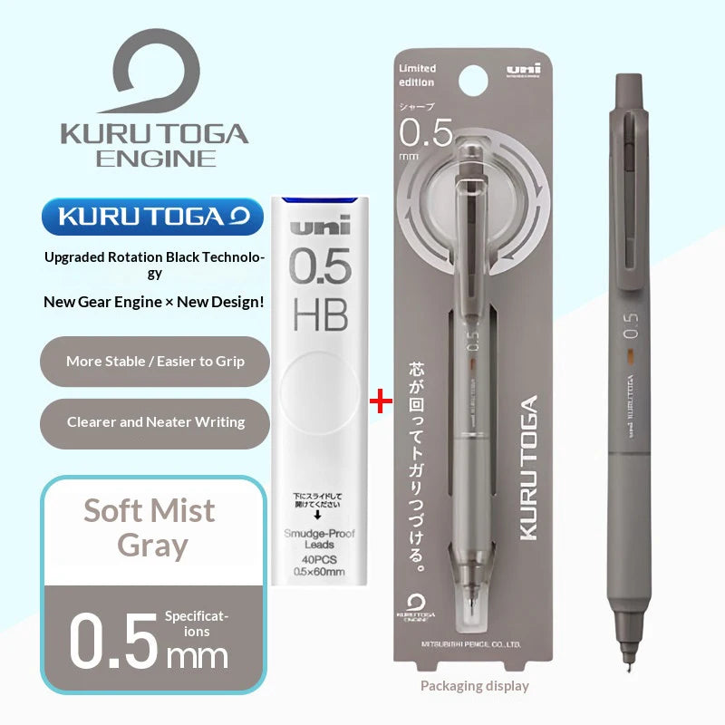 CowLost | product_id-uni-kurutoga-m5-ks-0-5mm-mechanical-pencil-with-auto-rotating-lead-for-stable-writing-and-study |31