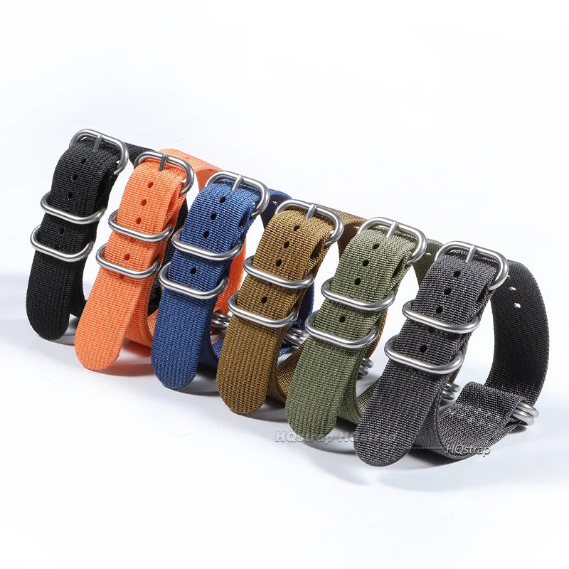 CowLost | product_id-hqstrap-ribbed-nylon-watchband-18-24mm-unisex-military-sports-strap-with-pin-buckle |2