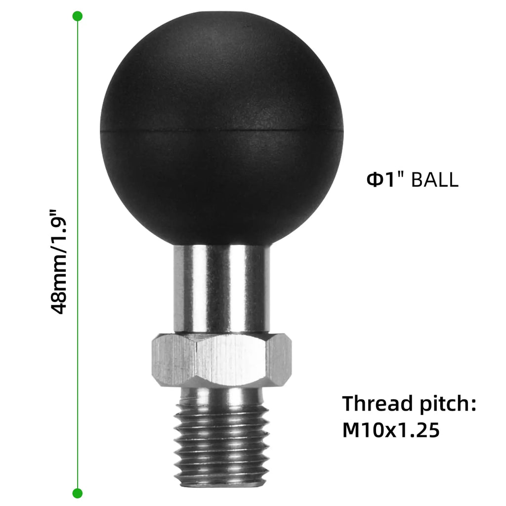 CowLost | ram-product_id-fanaue-1-ball-mount-adapter-m8-m10x1-25-motorcycle-phone-holder-for-ram-mounts |14