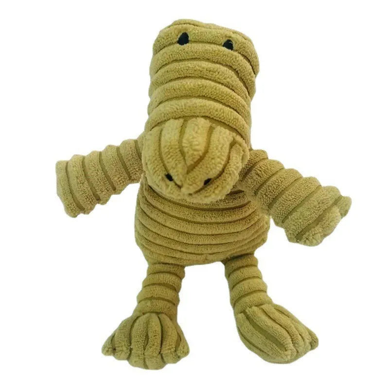 CowLost | dog-kennel-run-accessories-donkey-shape-corduroy-squeaky-dog-chew-toy |18