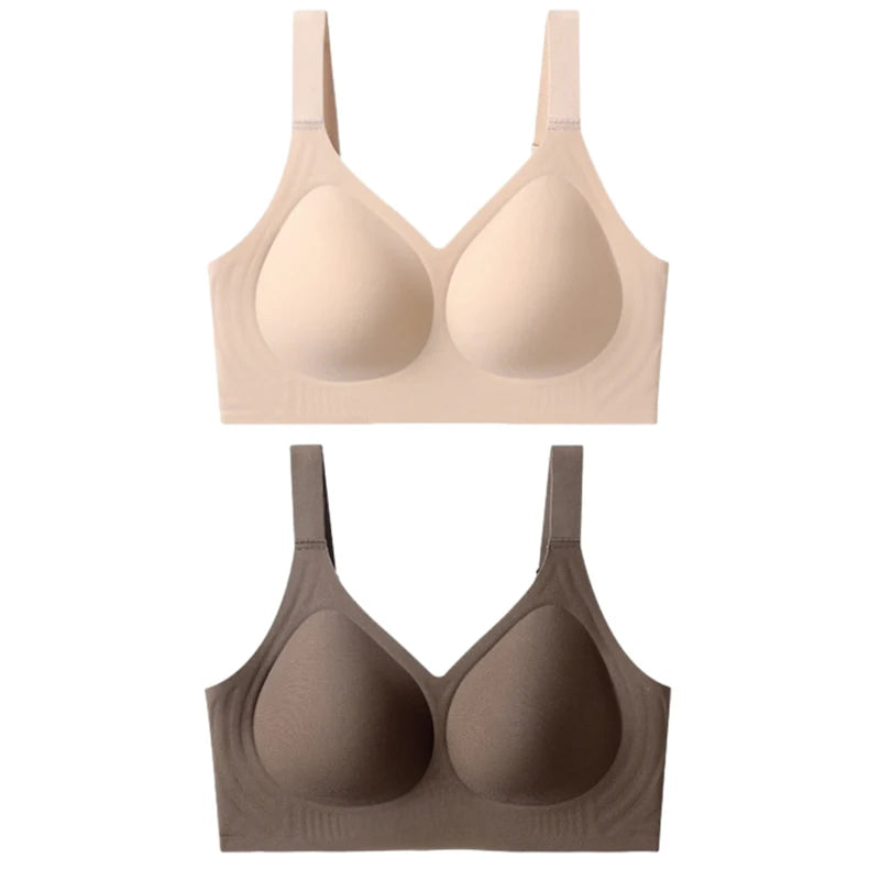 CowLost | product_id-fallsweet-plus-size-wireless-push-up-seamless-full-cup-bra-with-adjustable-straps |15