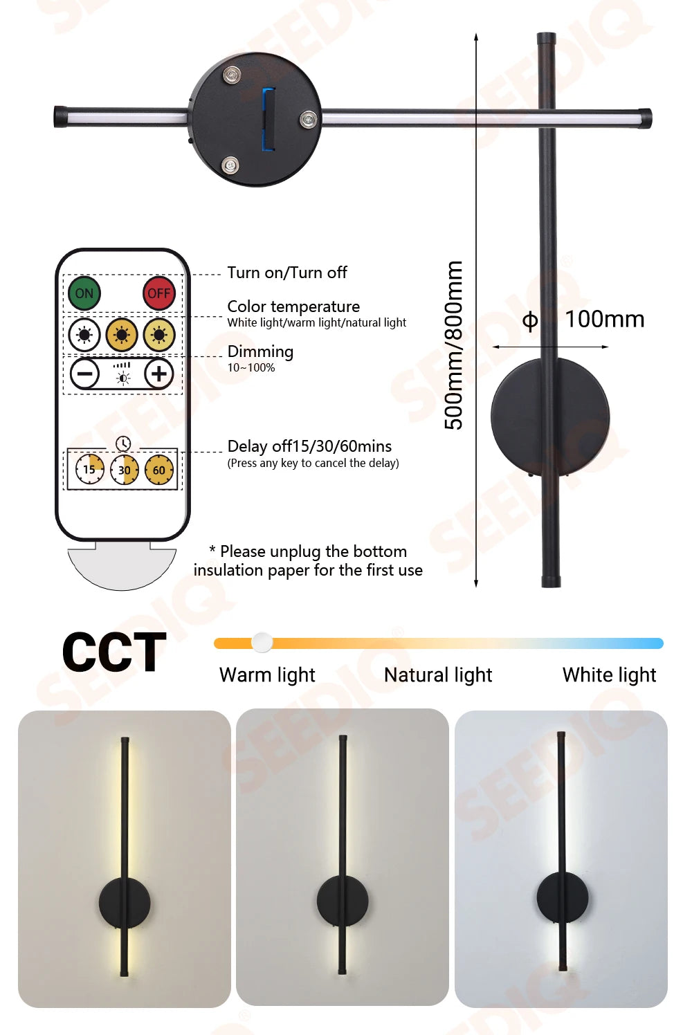 CowLost | product_id-rechargeable-battery-operated-50cm-dimmable-led-wall-sconce-for-living-room-bedroom-installation-free |8