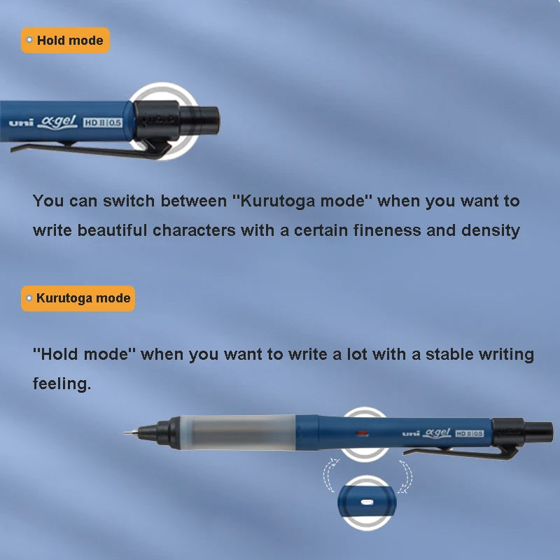 CowLost | product_id-uni-a-gel-switch-kuru-toga-dual-mode-rotating-mechanical-pencil-0-5mm-hb |4
