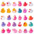 CowLost | product_id-6-12-24pcs-valentines-mini-rubber-duck-bath-toys-for-kids-2-16 |1