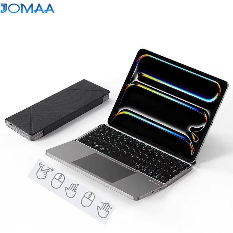 CowLost | product_id-jomaa-bluetooth-folding-wireless-keyboard-with-touchpad-and-stand-for-android-ios-smartphones |7