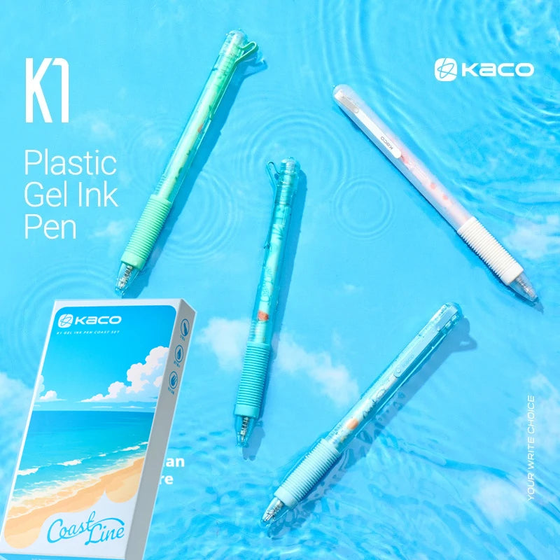 CowLost | product_id-kaco-k1-0-5mm-retractable-gel-pen-black-ink-quick-drying-smooth-writing |1