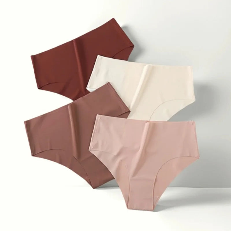 CowLost | product_id-women-high-waist-seamless-silky-thin-brief-panties-soft-summer-underwear |1