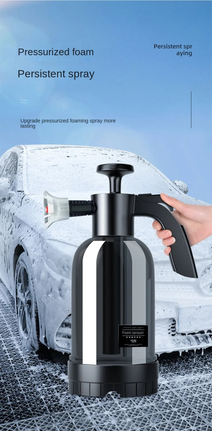 CowLost | foam-cannons-product_id-2l-hand-pump-foam-sprayer-with-3-nozzles-for-car-wash-and-window-cleaning |10