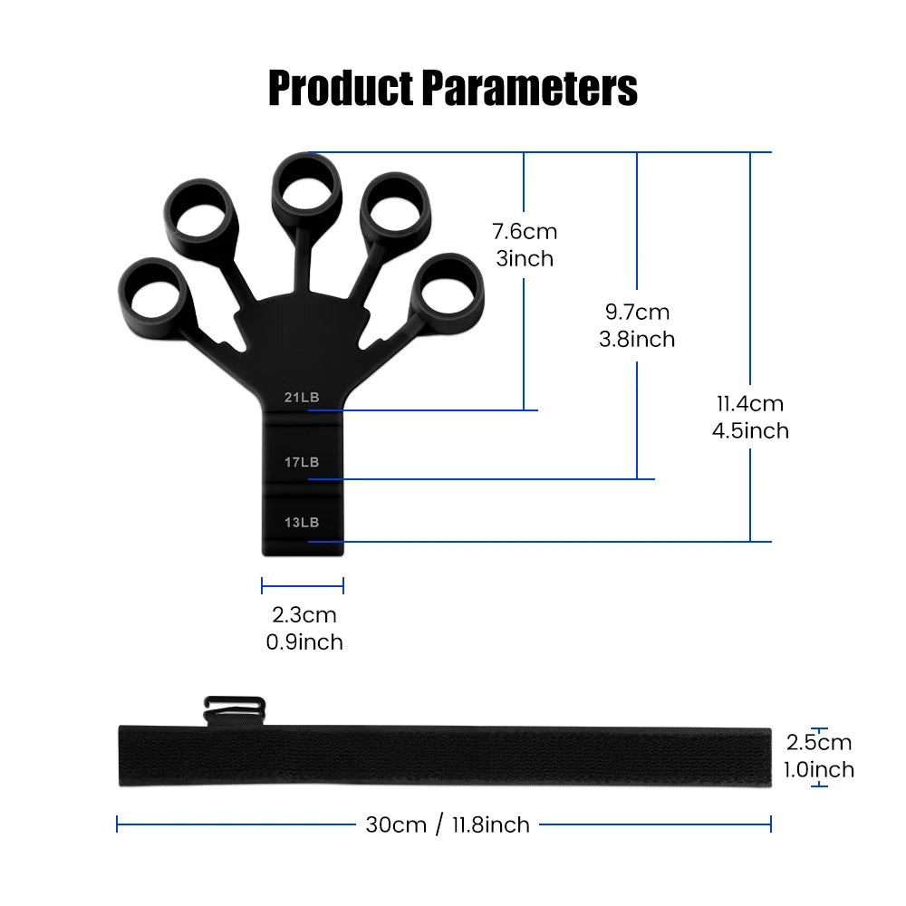 CowLost | uncategorized-2pcs-hand-grip-trainer-finger-power-forearm-exerciser-strength-workout |6
