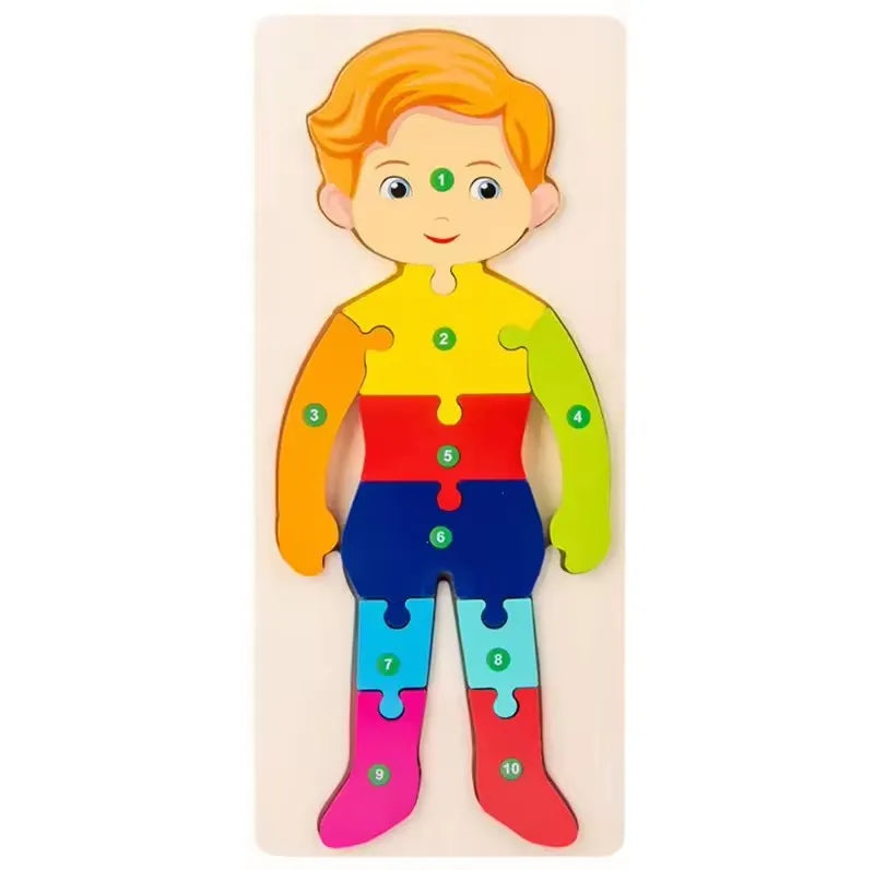 CowLost | fencing-barriers-wooden-baby-puzzle-toy-cute-animal-shapes-montessori-game |35