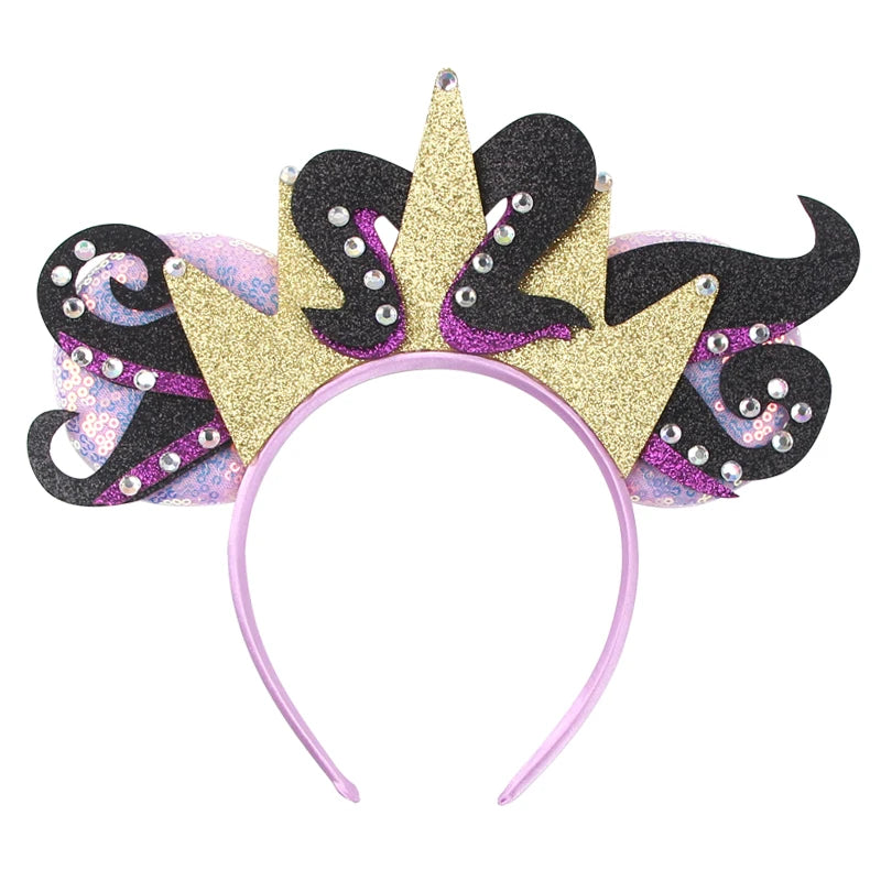 CowLost | disney-maleficent-headbands-kids-cosplay-horns-of-witch |21