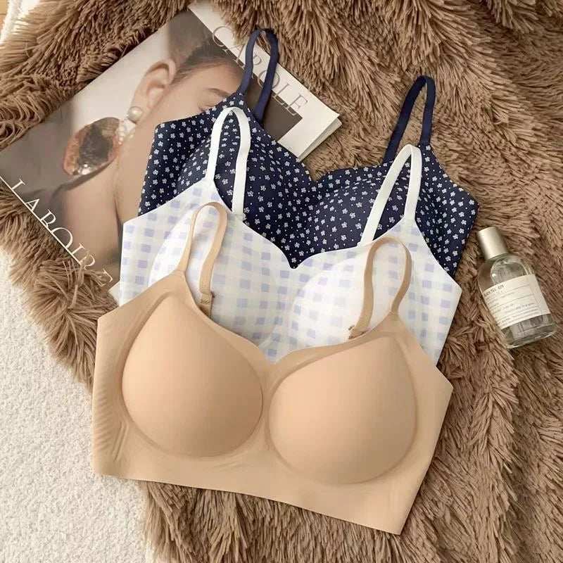 CowLost | product_id-seamless-wire-free-push-up-bra-for-small-breasts-comfortable-anti-sagging-support |1