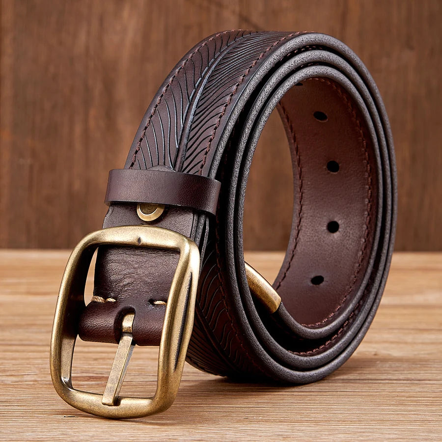 CowLost | 3-8cm-pure-cowhide-high-quality-genuine-leather-belts-for-men |7